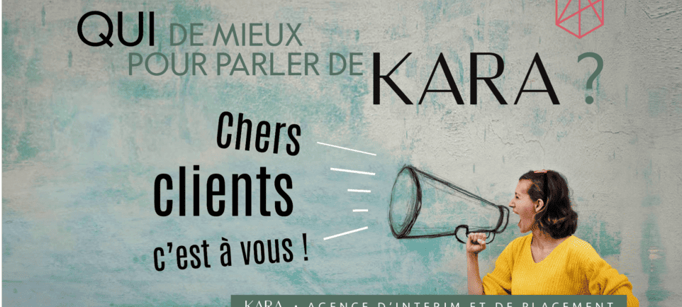 Affiche Podcast KARA - Chers clients c’est à vous !